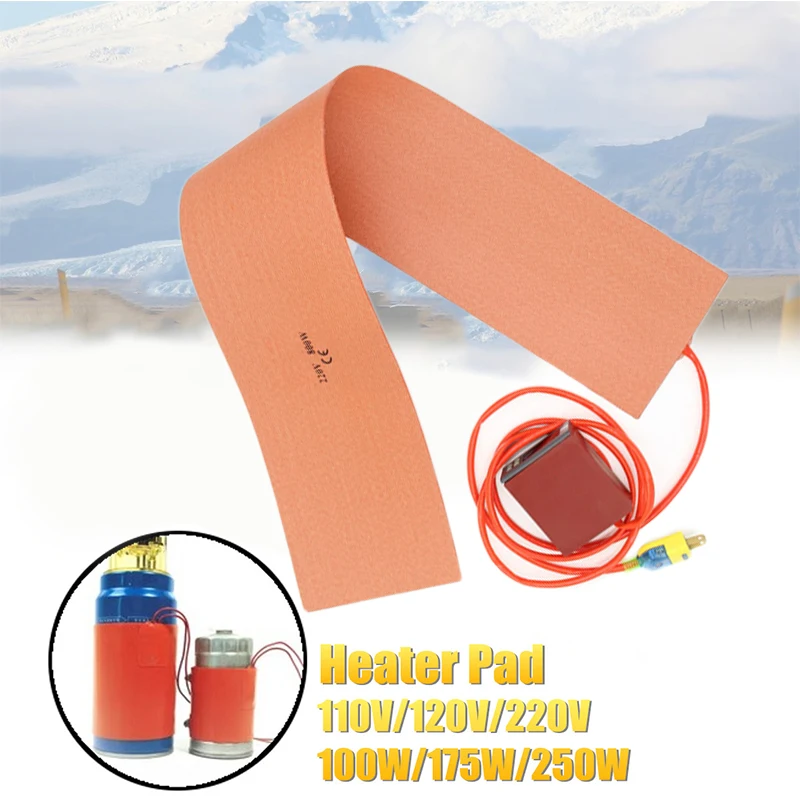 

150*900mm 220V Silicone Heater Guitar Side Blanket Home Heating Cooling Air Versatile Furnaces Rim Bending Practical