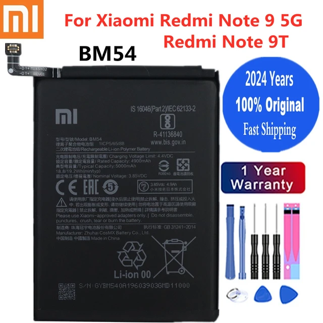 Bateria Xiaomi Redmi Note 9t Original | Bateria Bm54 Redmi Note 9t Original  - New - Aliexpress