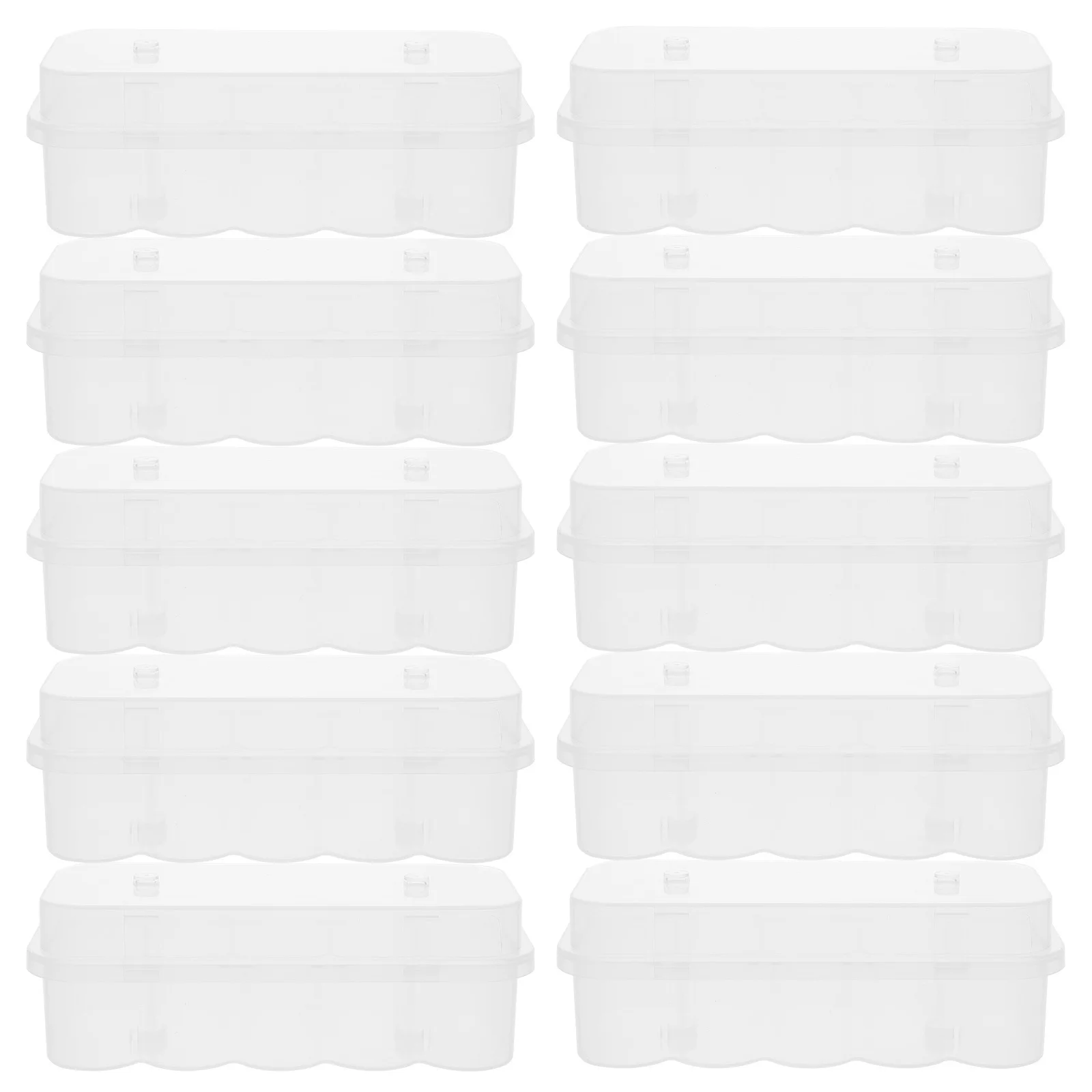 

20pcs Vial Storage Case 5Ml Transparent Plastic Small Bottle Holder For Freezer Lab Clinic Use Portable Organizer Box