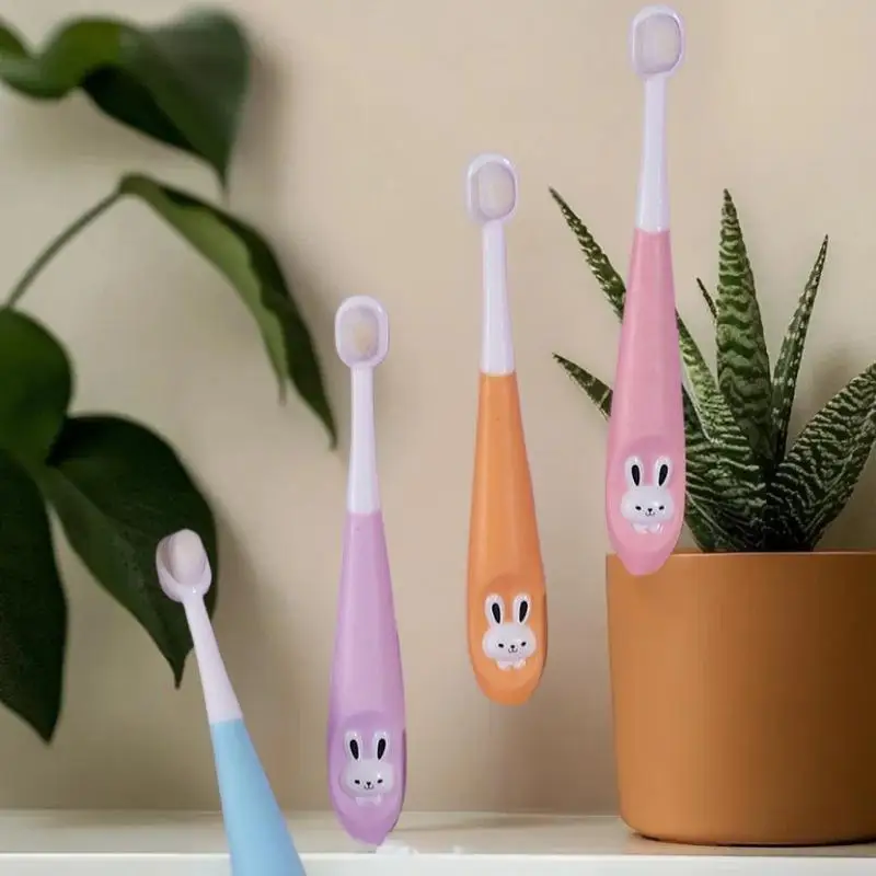 Sikat Gigi Anak Million Nano Bristle dengan Desain Lucu, Cocok untuk Anak Usia 2-12 Tahun