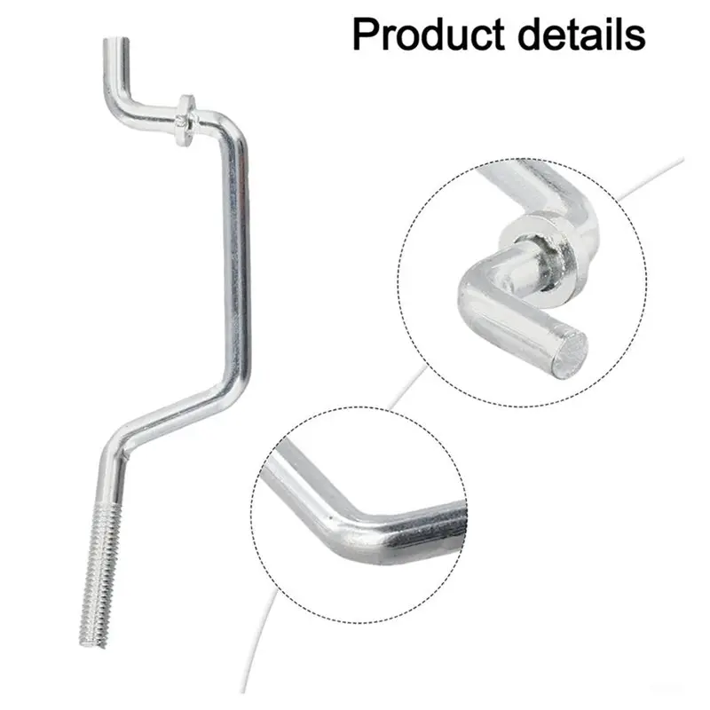 BAAR-2PCS GX25342 Prawy drążek hamulcowy do kosiarki kompatybilny z kosiarkami Joh-Ndeere modeli 107S, D100, D105