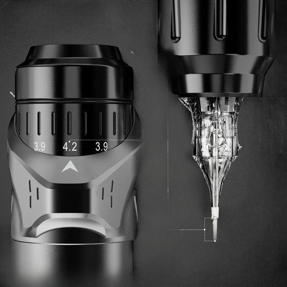 360 Degrees Stroke Adjustable Max 4.2mm Coreless Motor Tattoo Machine Pen Seven Length Option Permanent Makeup