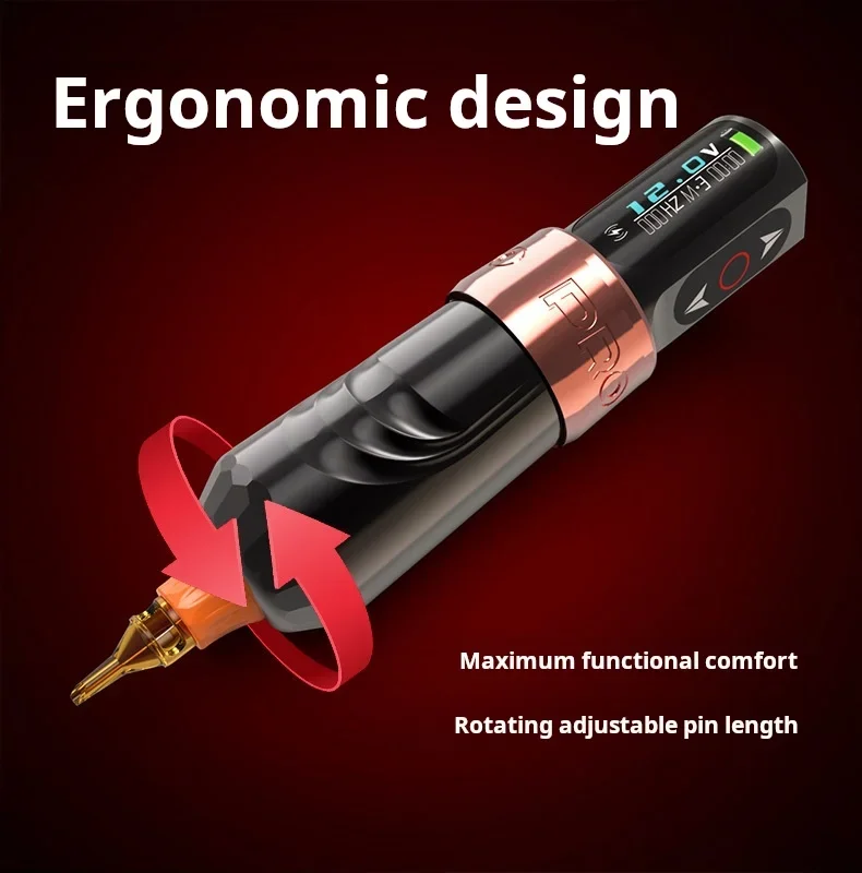 New Style Popular Professional Wireless Rotary Tattoo Machine Pen