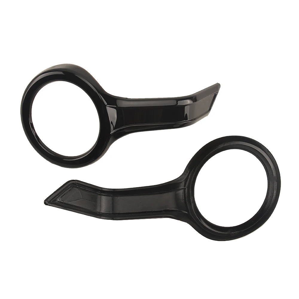 

New Motorcycle Fog Light Trim Rings Black Chrome For Honda Gold Wing Goldwing GL1800 GL1800 F6B 2018-2023 ABS Plastic Parts