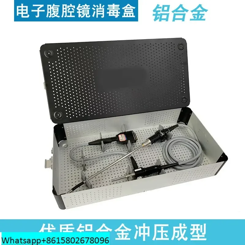 Adaptable Olympus 3D electronic laparoscopic disinfection box Resin plastic instrument soft mirror disinfection box