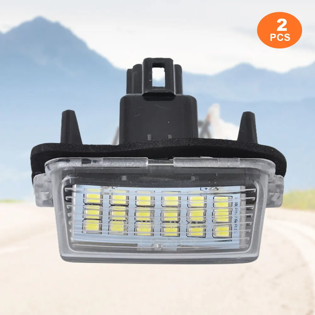 Car License Plate Light Low Power Consumption Registration Plate Light for for Toyota Camry Yaris Prius Voxy for for Toyota