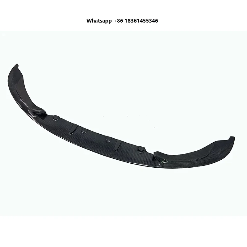 

For M3 M4 F80 F82 2015-19 Carbon Fiber Front Bumper Lip Sp Spoiler