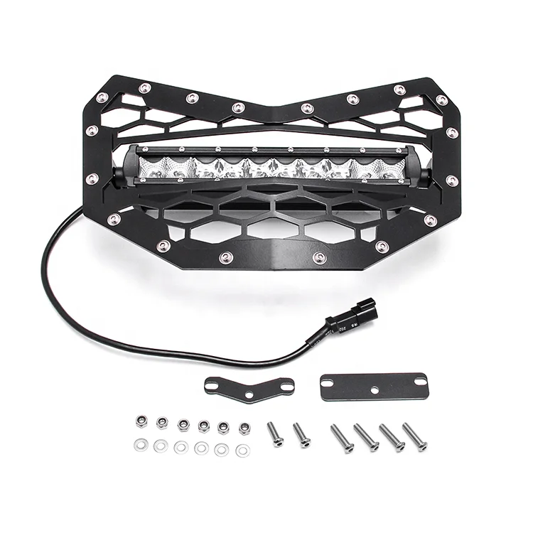 Damei Steel Mesh Grille For Polaris RZR Can-Am Maverick X3 2016 2017 2018