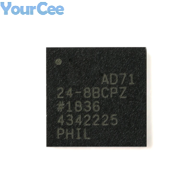 5PCs/1Pc AD7124-8BCPZ AD7124 WFQFN-32 24-bit Σ-Δ Analog-to-digital Converter (ADC)