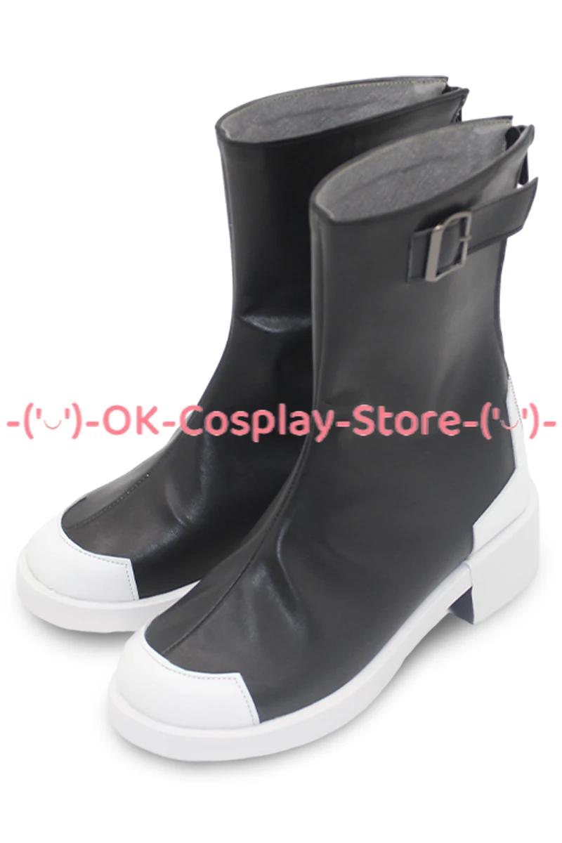 Jogo Valorant Fade Cosplay Sapatos, PU Leather Prop, Botas de Carnaval de Halloween, Custom Made