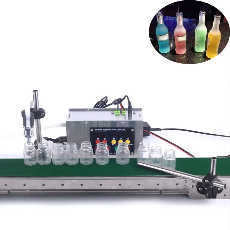 Automatic Single Head Liquid Filling Machine High Temperature Heat Resistance For Perfume Essential Oil blink eye drops