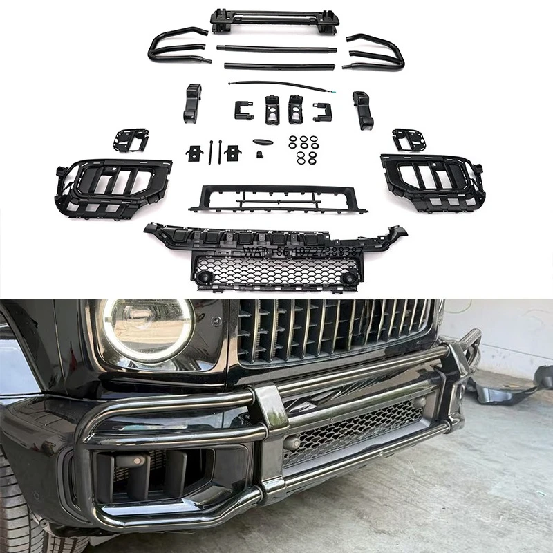 

2025 Year up G Class W465 W464 G63 Stainless Steel Front Bull Bar for G63 W465 W464 Front Bumper Guard