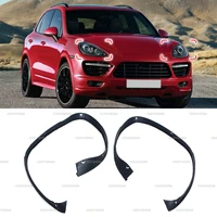 Tira de sellado de goma para faros de coche, tira decorativa embellecedora para Porsche Cayenne 2011 2012 2013 2014