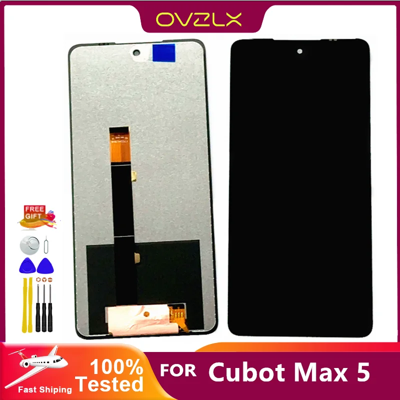 100% Tested 6.95 Inch New Original For Cubot Max 5 LCD Display and Touch Screen Digitizer Replacement For Cubot MAX5 Phone LCD