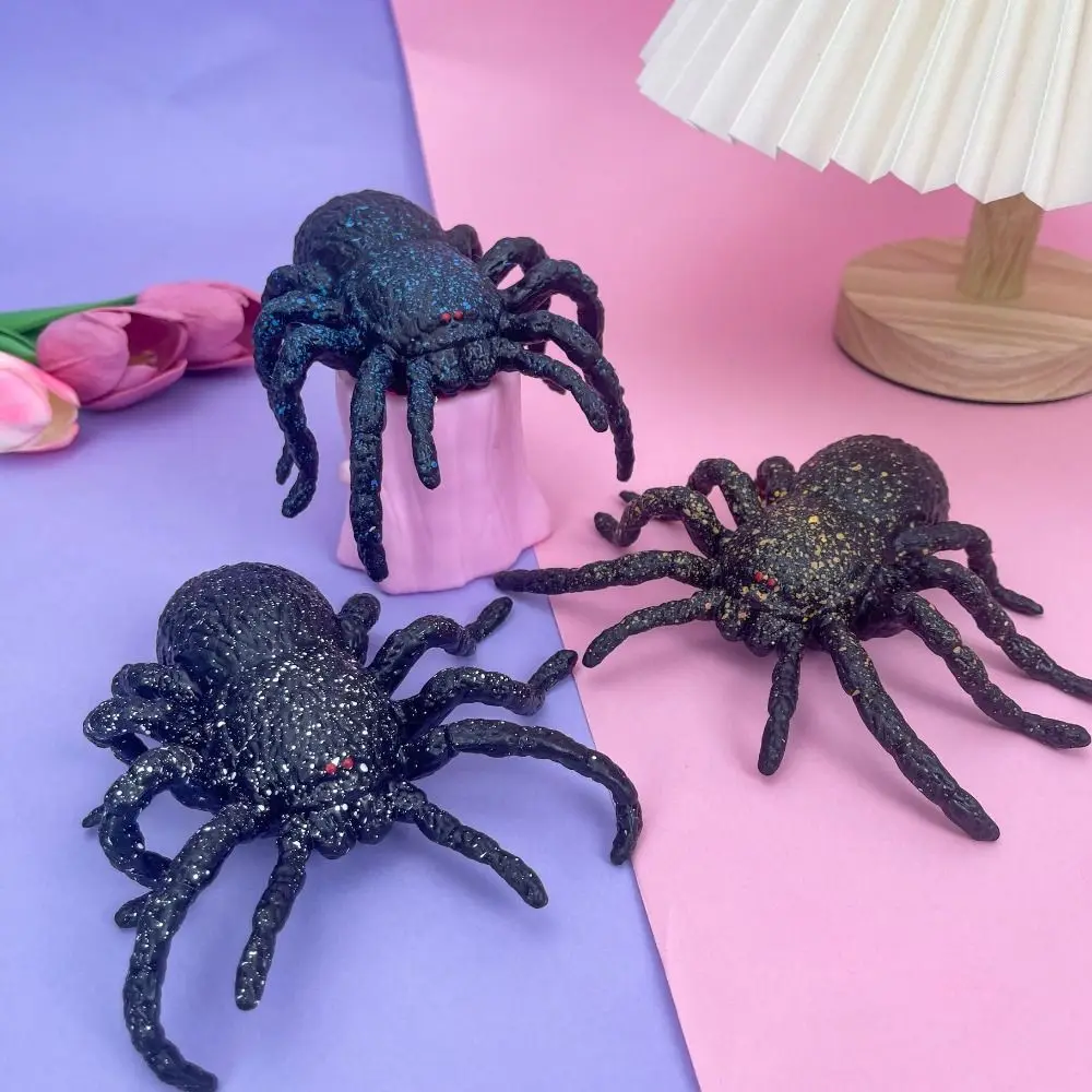 Funny Creative Spider Pinch Decompression Soft Slow Rebound Simulation Spider Model Reduce Stress Spider Squeeze