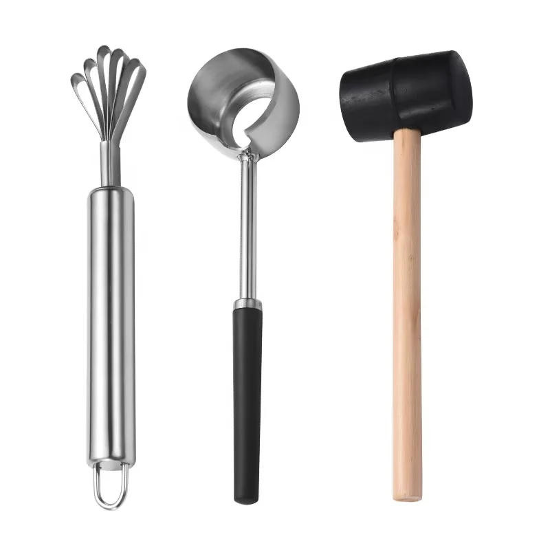 

Food Grade Manual Stainless Steel Household Kitchen Set Coconut Bottle Opener