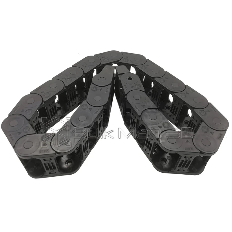 Wholesale QS25x50 R40 Cable Drag Chain Bundle Non-Opening Plastic Towline Transmission Wire Carrier for Ultimate Bee CNC Machine - view 5