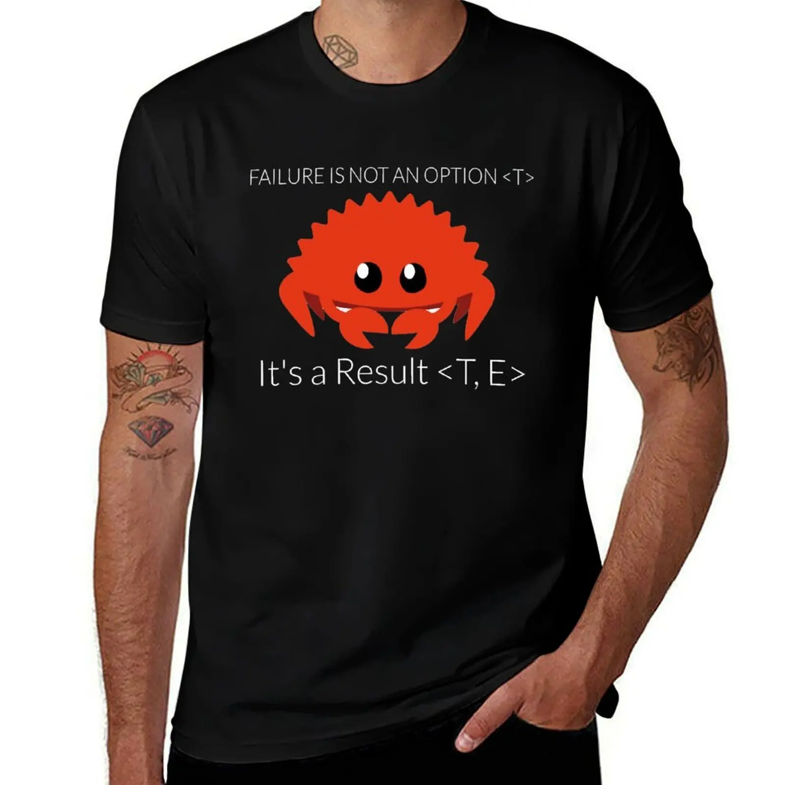 Rust lang Merch Gift for rust language lovers T-Shirt man t shirt cotton high quality t shirt man designer T-Shirt
