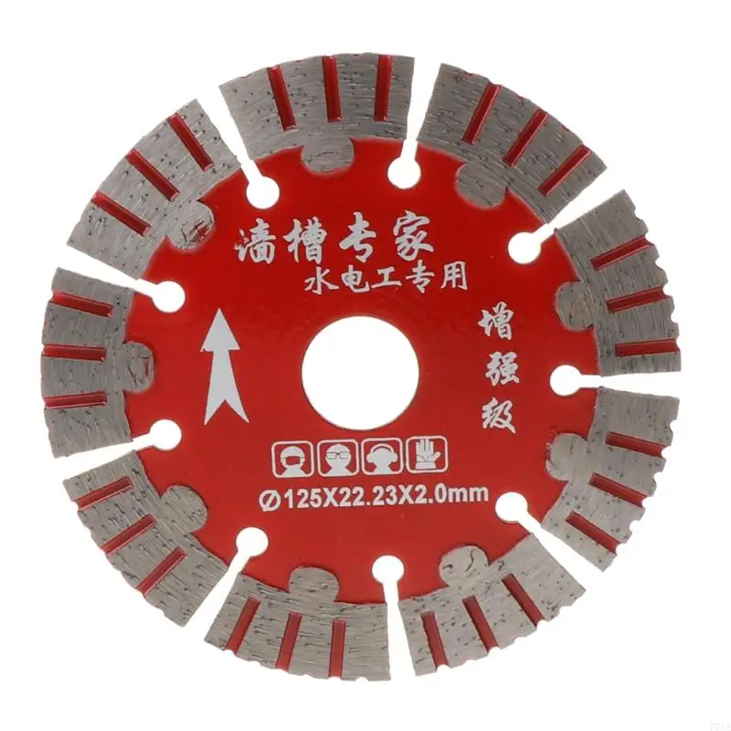 77JA 125 mm Discos corte corte Súper delgado para mármol porcelana hormigón mármol grani