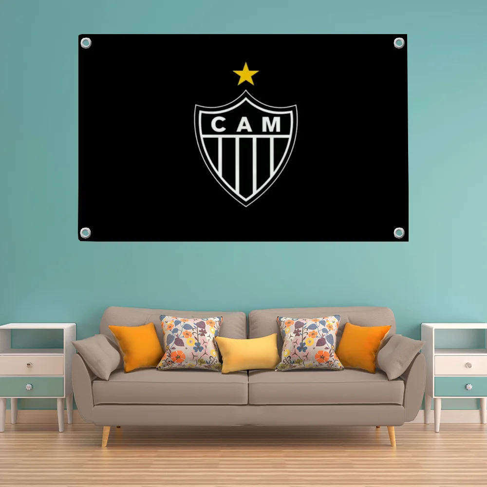 Club Flag Pride Flag Flag to Hang Flags for Rooms Banner Clube Atletico M-mineiro Fc Outdoor Decor Room Aesthetic Decorations