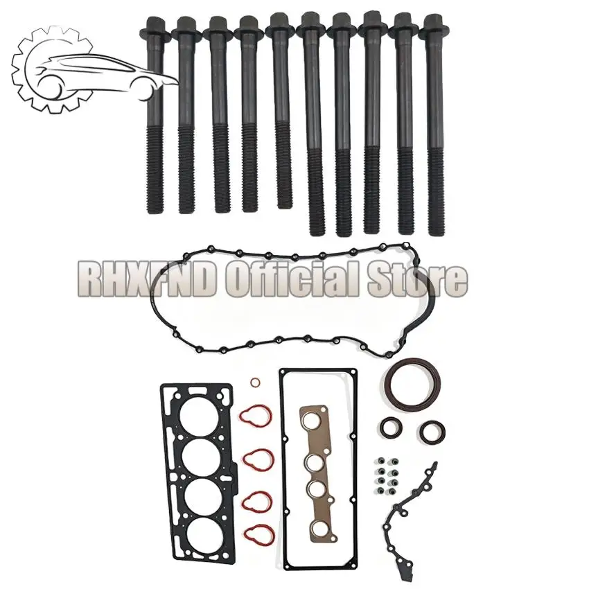 8200296969 110565986R 7700738986 Juntas de Culata de Cilindro y Pernos de Culata para Renault K7J K7M APRIO 1.6L 1.6 L T 2009-