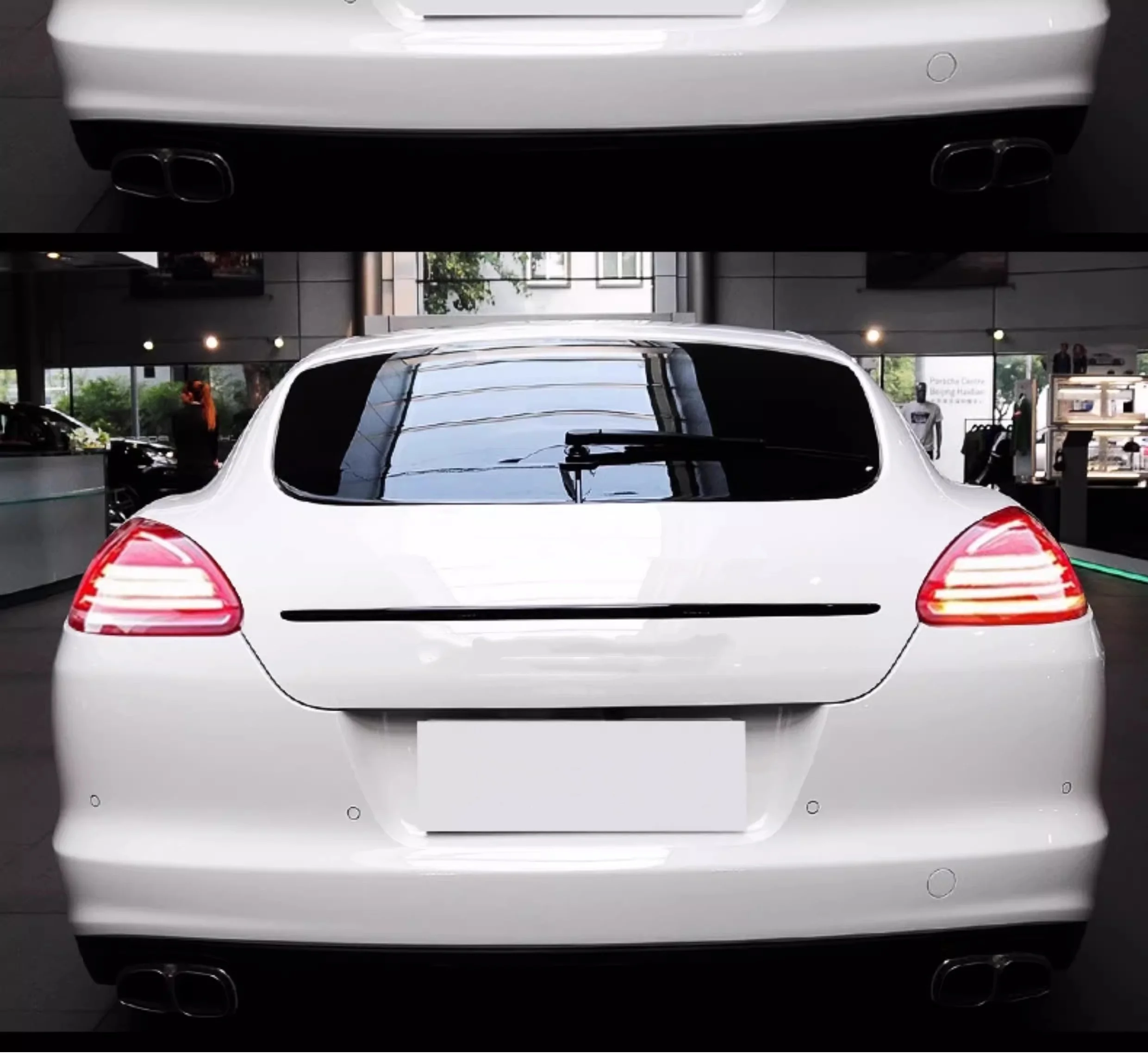 

Автомобильный задний фонарь с динамическим указателем поворота для Porsche Panamera 10-13, модифицированная противотуманная фара, стоп-сигнал, указатель поворота