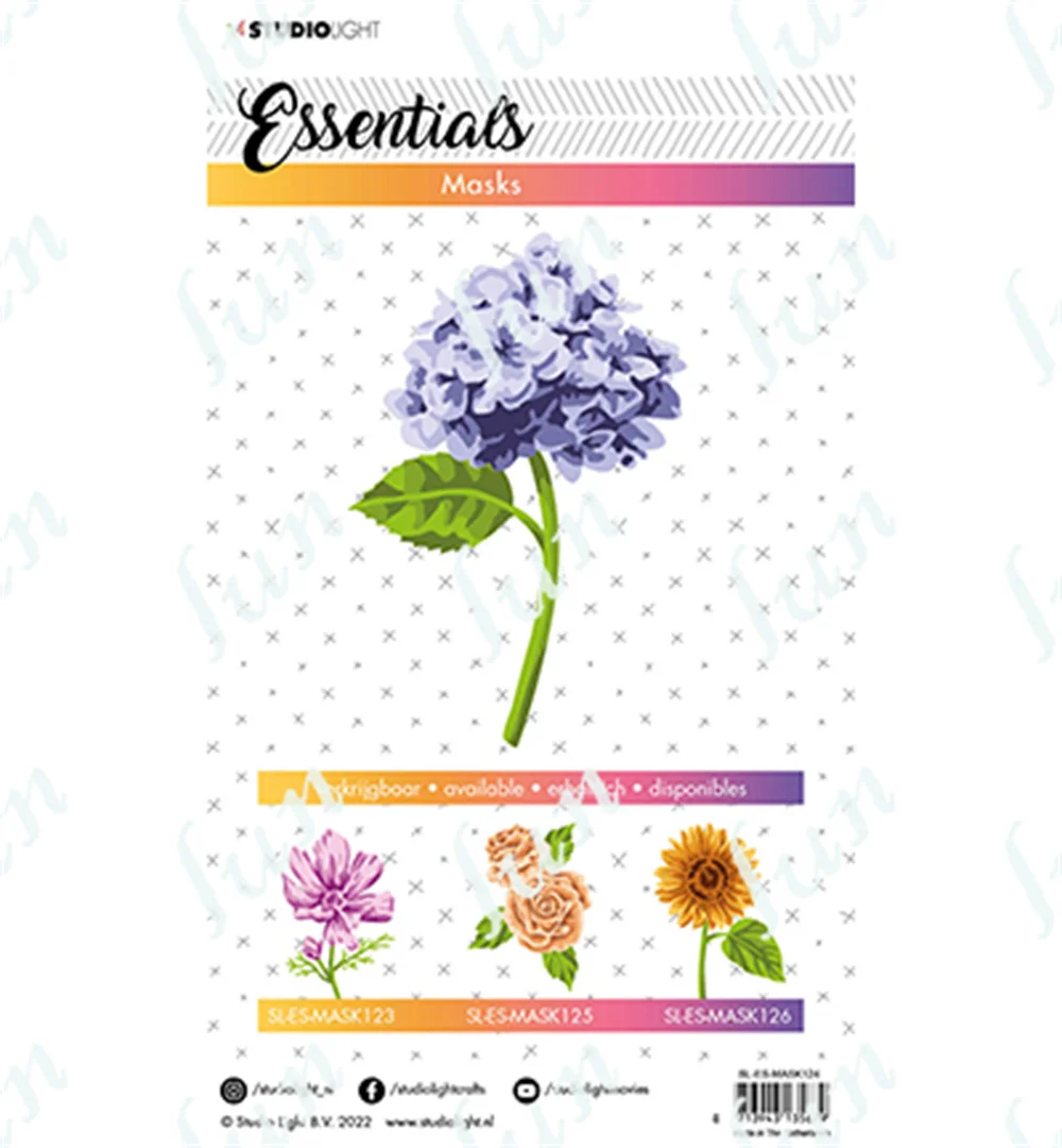 Hydrangea Layered Stencils Handmade Diy Scrapbook Photo Stamp Greeting Cards Paper Crafts Cut Dies Decoration Embossing Template