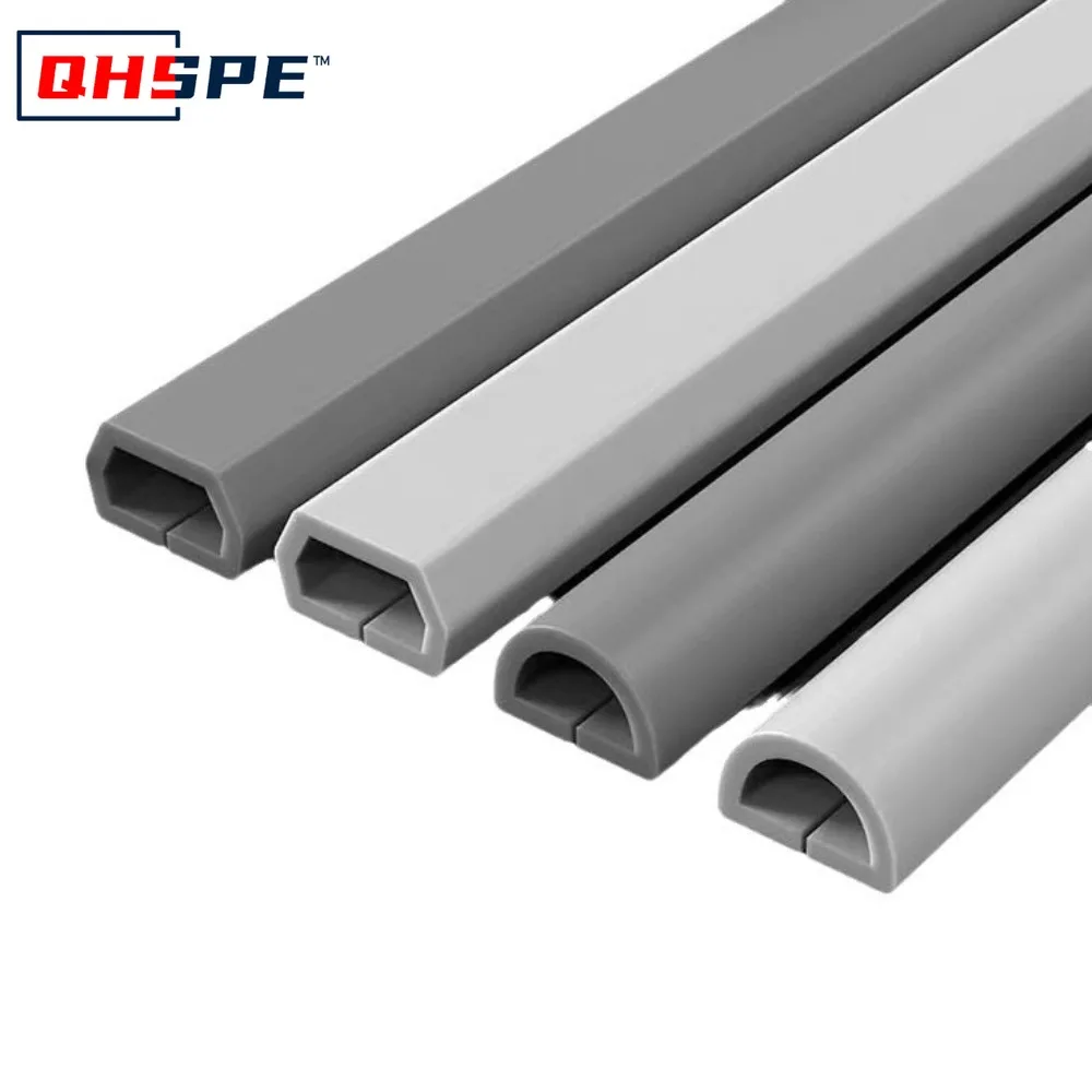 Saluran Kabel PVC Perekat Sendiri Anti-Tinju Dekorasi Tak Terlihat Rumah Tangga Kabel Terbuka Pelindung Kabel Jaringan Saluran Kabel