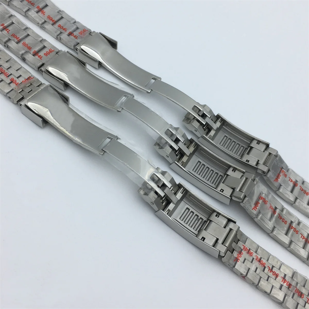 BLIGER 20 mm 21 mm 316L roestvrijstalen armband Opvouwbare gesp past op de BLIGER 36 mm 38 mm 39 mm 40 mm 43 mm kast