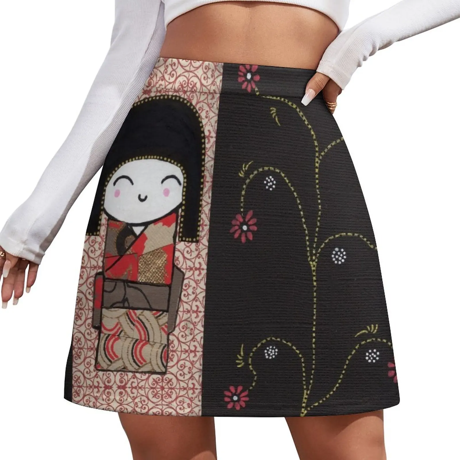 

Kokeshi Mini Skirt luxury designer clothing women Dresses new in dresses
