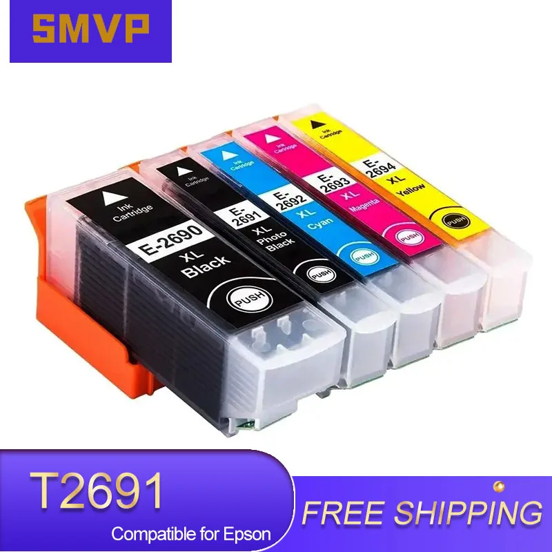 

Цветной совместимый картридж T2690 T2691 T2692 T2963 T2694 для принтера Epson