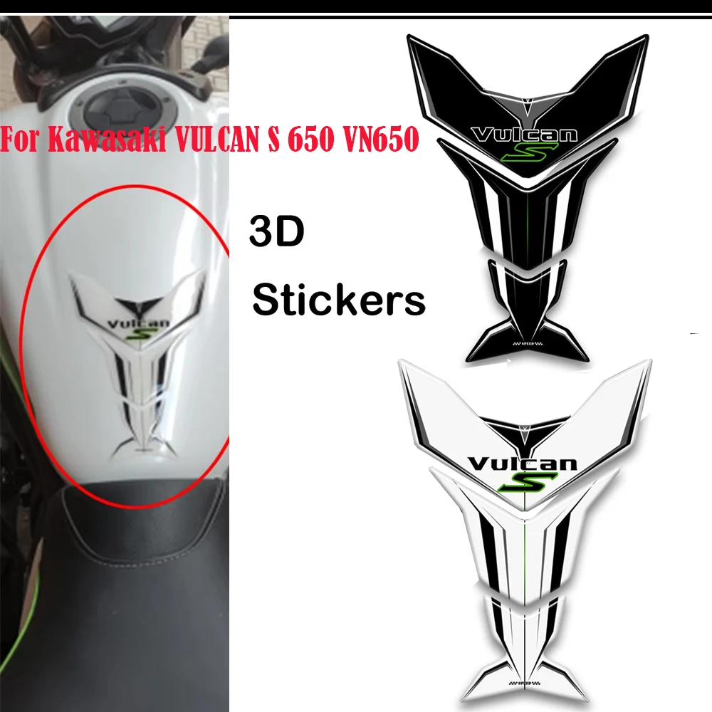 

Motorcycle For Kawasaki VULCAN S 650 VN650 Tank Pad Gas Fuel Oil Kit Knee Fairing Fender Protective Stickers Decals
