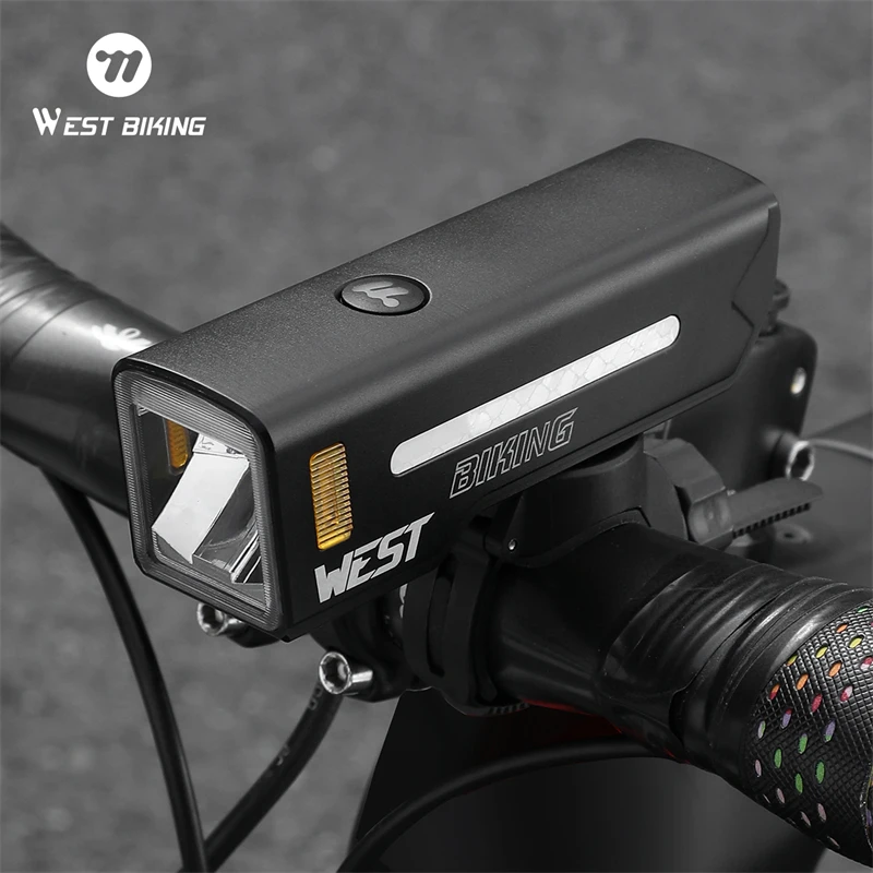 

WEST BIKING Anti-Glare Bicycle Headlight 1000 Lumen High Brightness Bike Light IPX5 Waterporoof Front Light Bike Accessories