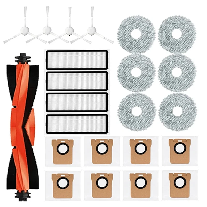 

Suitable For Hepa Filter Mop Cloth Dust Bag Replacement Accessories suitable For Xiaomi Robot X20 + / X20 Plus Parts