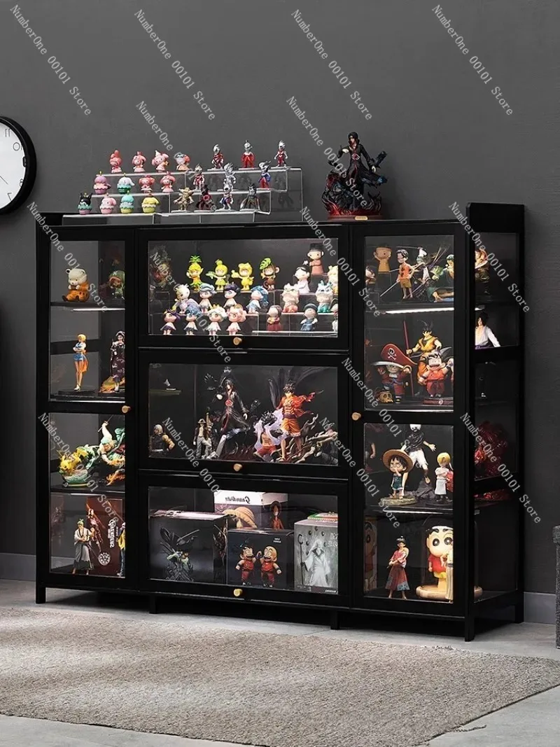 Acrylic Figurine Display Cabinet and Models,Non-glass Transparent Storage Shelf for Blind Boxes Decorative Collectibles view 3