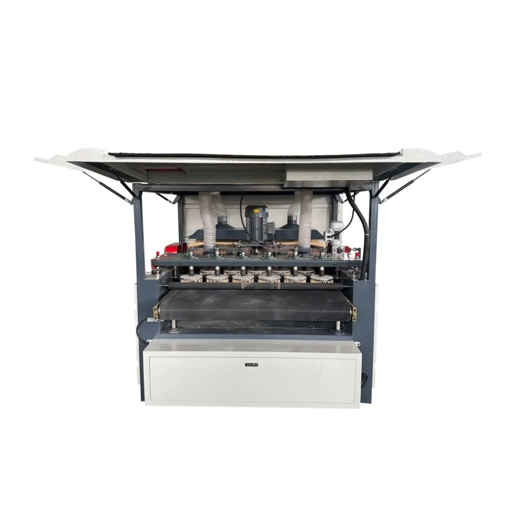 Door Cabinet Wood Disc Brush Polish Sander Woodworking Doors Sanding Polishing Machine 1000mm/1300mm Automatic Combination