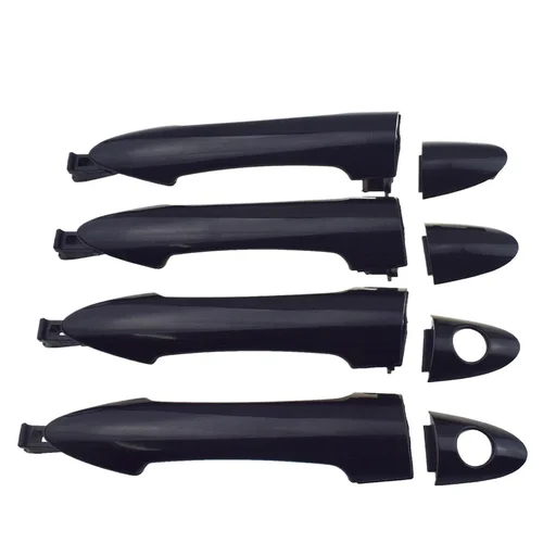 Imagen 2 del producto Manija de puerta Exterior negra para Kia Picanto Morning 2011 2012 2013 2014 2015 2016 manija de puerta delantera trasera izquierda derecha