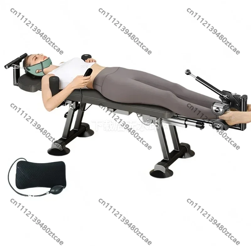 Home Cervical Spine Traction Device, Body Straightening Correction Tool for Physical Therapy