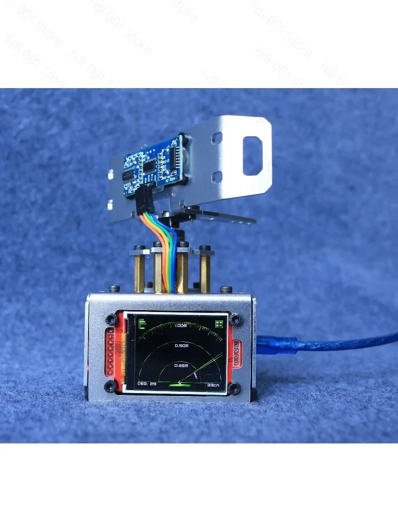 Ultrasonic Radar Detector 2 Maker DIY Kit for High School Students Programming Learning Tool