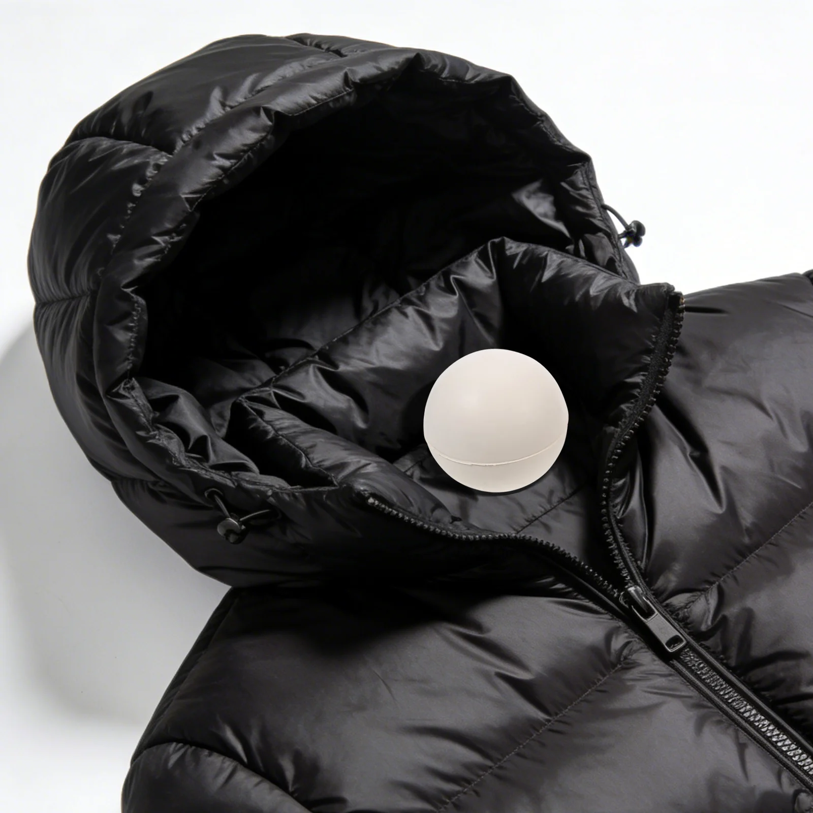 

6Pcs Down Jacket Fluffing Balls Rubber Laundry Drying Tools for Winter Clothes Care Reusable Softener Alternative Faster Drying