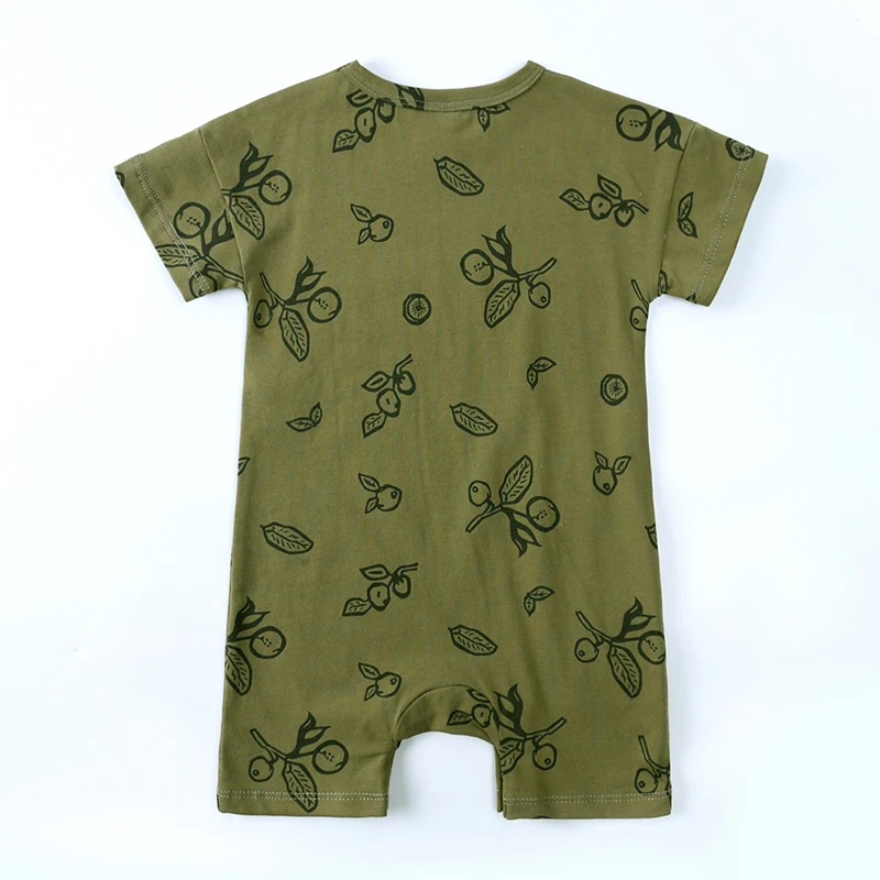 Baby Junge Mädchen Strampler Neugeborene Artikel Kleinkind Overalls Babys Nette Gedruckt Kleidung 0-2Y Sommer Onesie Baumwolle Baby Kleidung – Detail 3