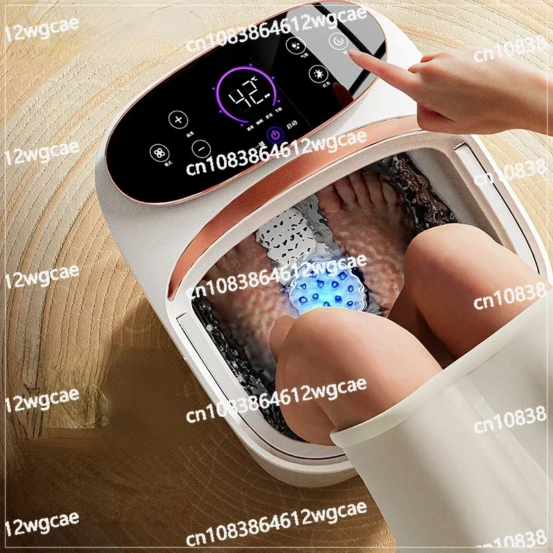 Intelligent Automatic Foot Spa Basin - One Key Start for Constant Temperature Heating and Electric Massage Bliss