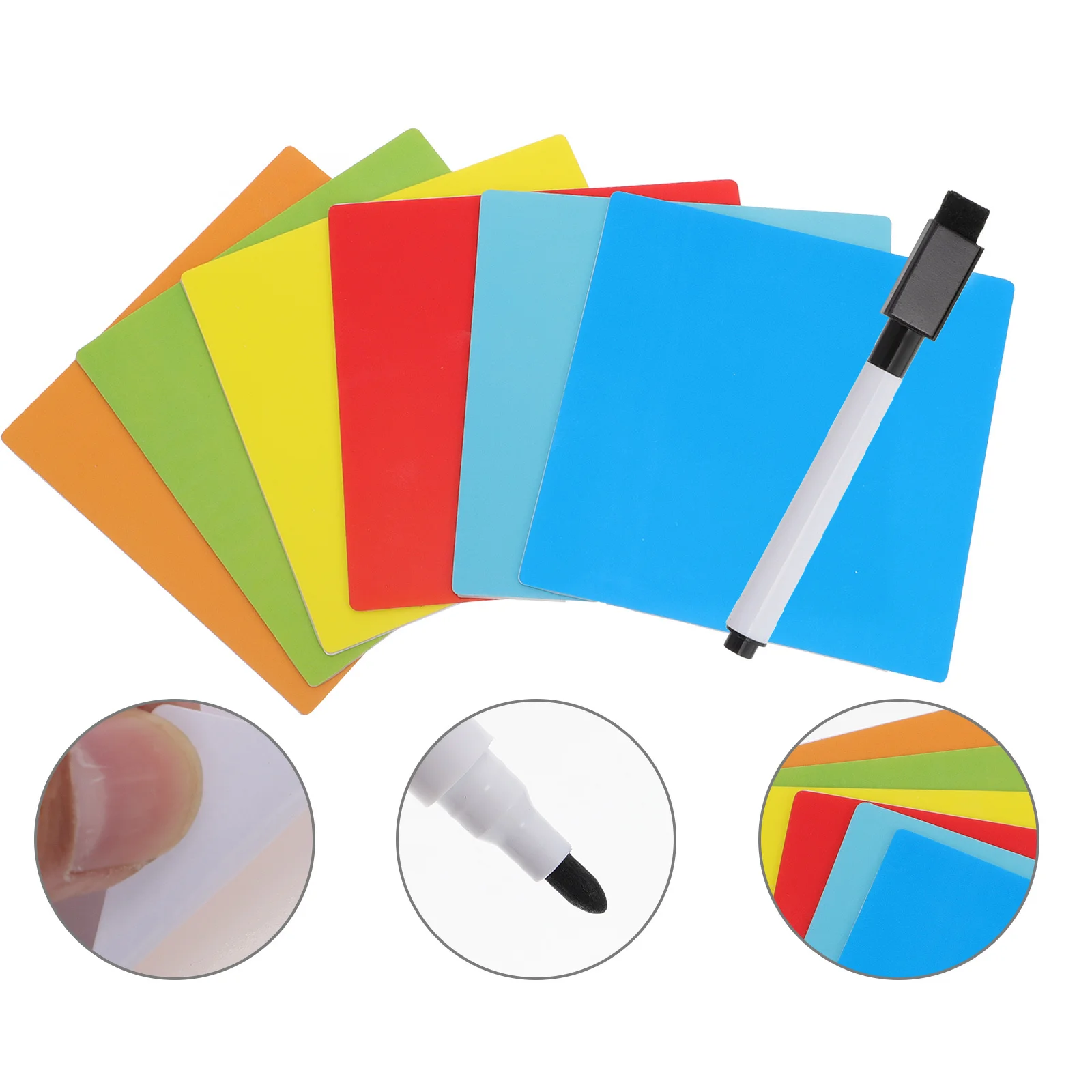 Reusable Sticky Memo Notes Self Adhesive Label Stickers for Indexing Office School Memo Pads Classification Notes