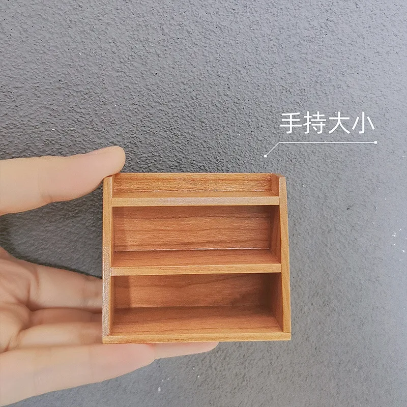 Modèle de maison de poupée Miniature 1:12, armoire de rangement pour la maison, armoire de Simulation, accessoire de maison de poupée, décoration créative en Micro-scène
