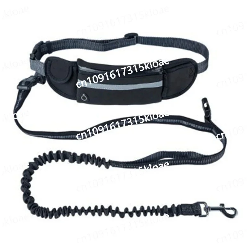 Running dog belt leash elastic, multi-functional leash