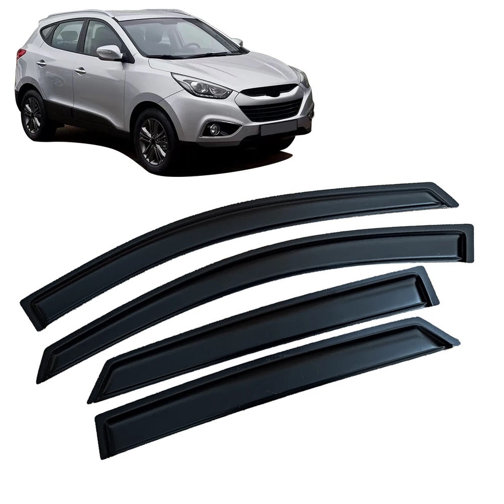 

Window Visor for Hyundai TUCSON 2010 2011 2012 2013 2014 Wind Deflectors Rain Guards Door Visor Vent Shades Ventvisor Sun Rain