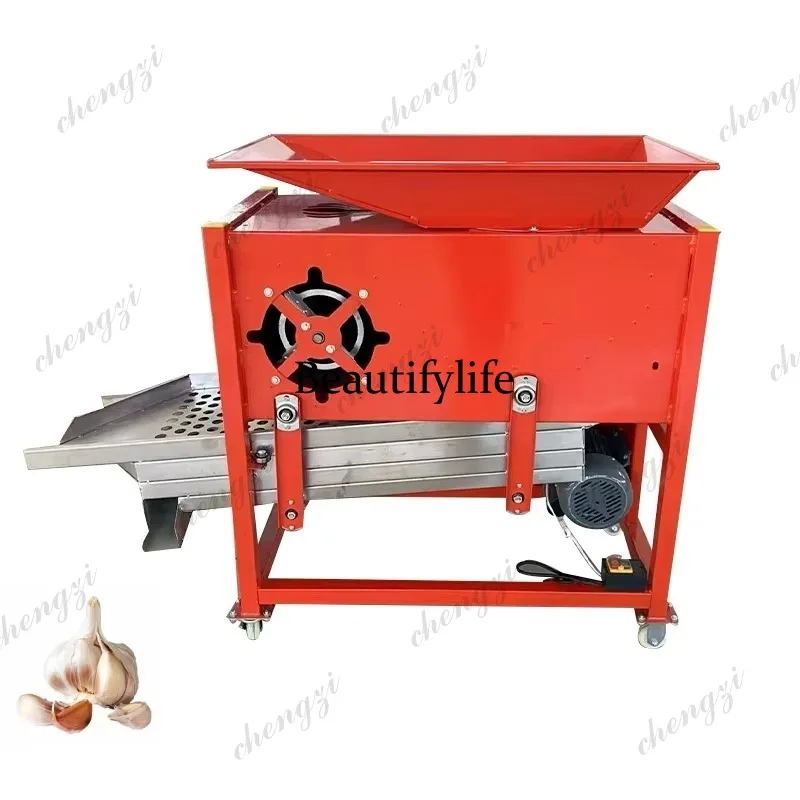 

Garlic Splitter Bulb Breaker Machine Garlic Clove Separation and Screening Integrated Machine