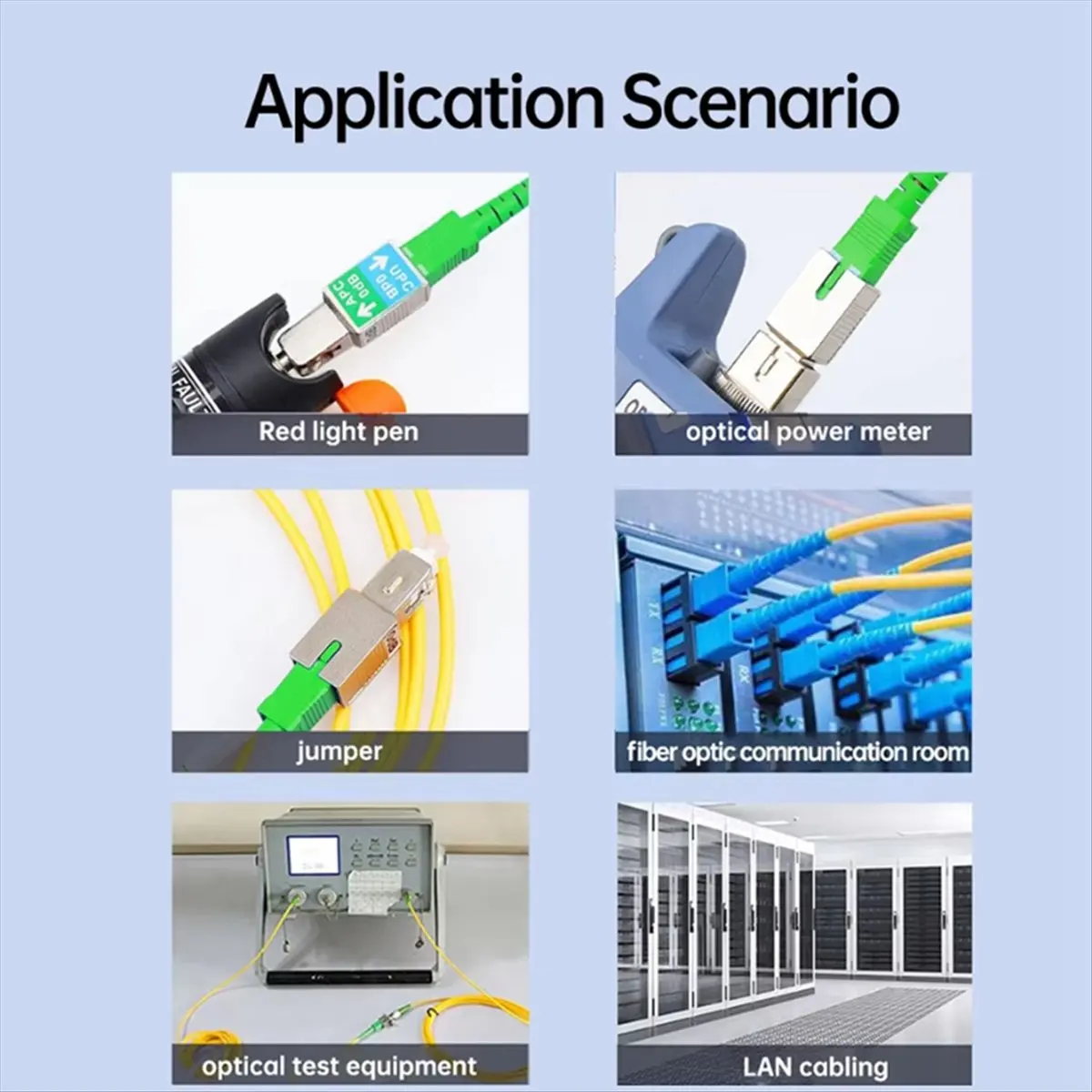 

Стабильный-10 шт. оптоволоконный адаптер SC/UPC к SC/APC, разъем «папа-мама» для одномодовой оптической муфты OPM OLS OTDR VFL