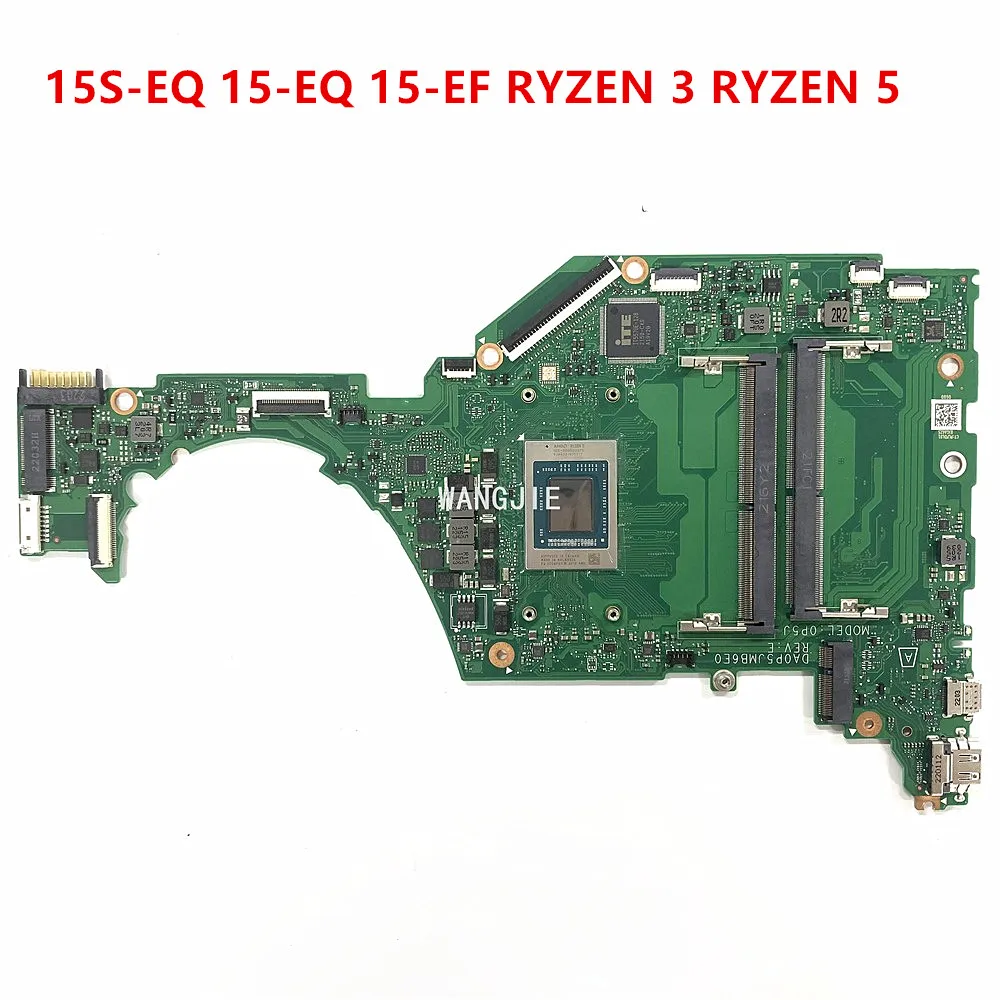 

For HP 15S-EQ 15-EQ 15-EF Laptop Motherboard DA0P5FMB6E0 With RYZEN 3 R3-5300U RYZEN 5 R5-5500U 0P5J 100% Fully Tested