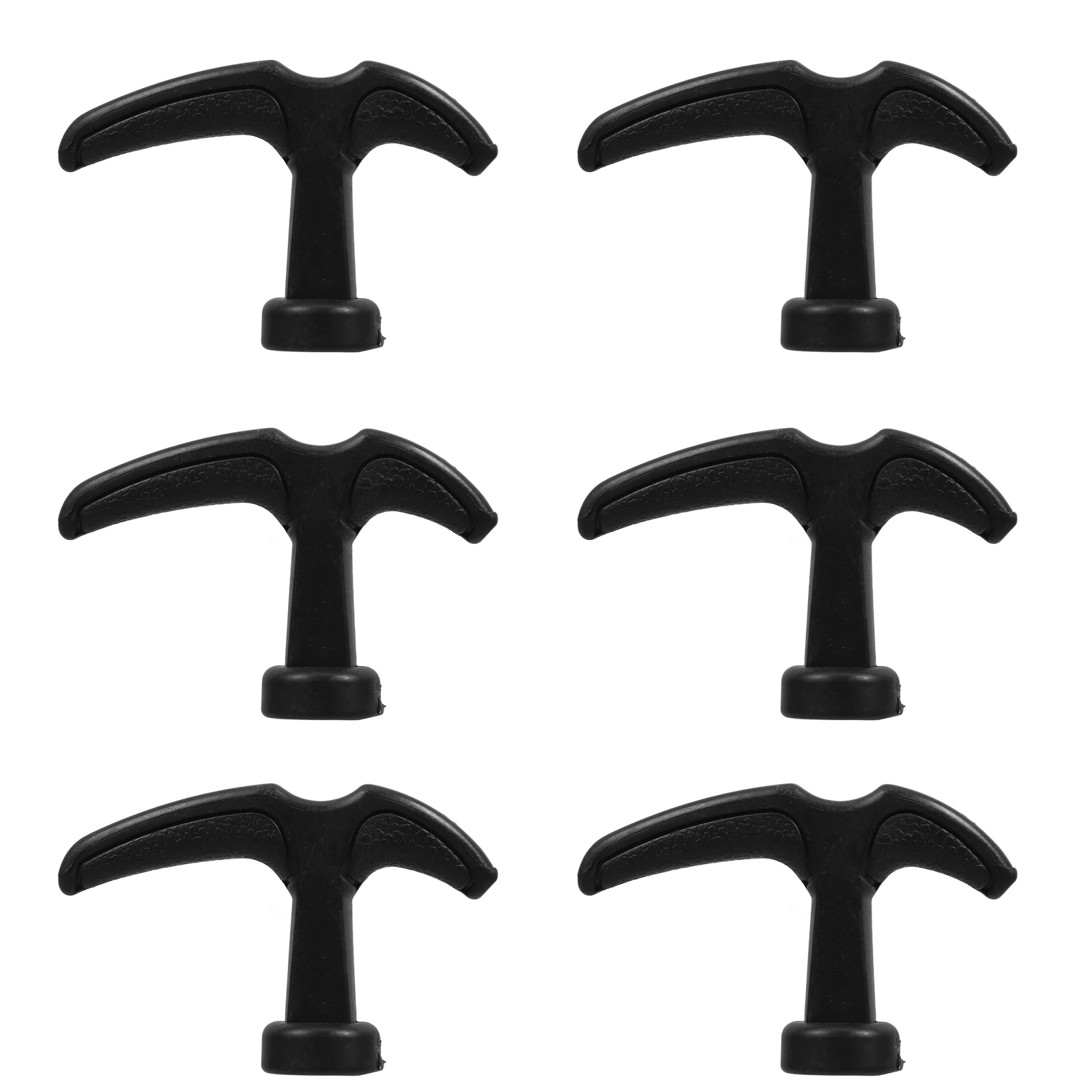 

6pcs Lawn Mower Starter Handle Trimmer Hedge Chainsaw Replacement Pull Cord Grips Garden Tools Accessories Engine Parts
